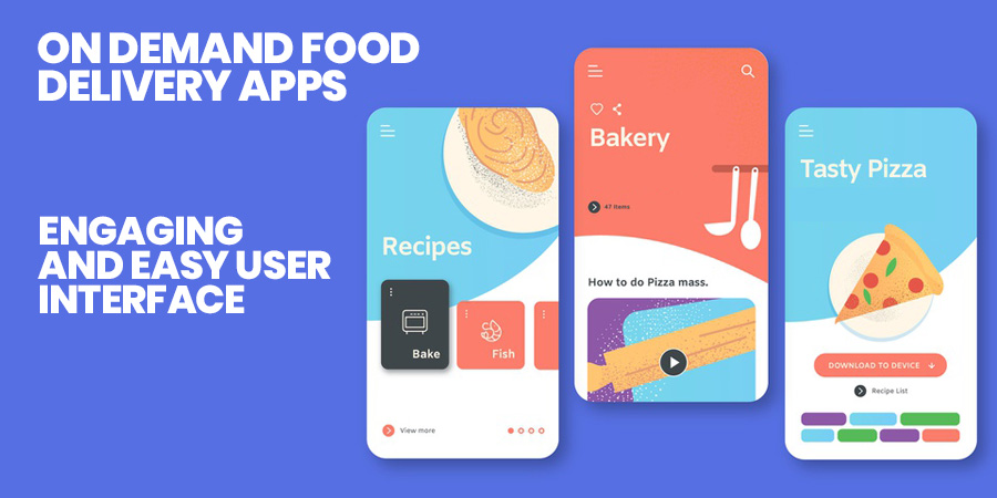 on-demand food delivery app